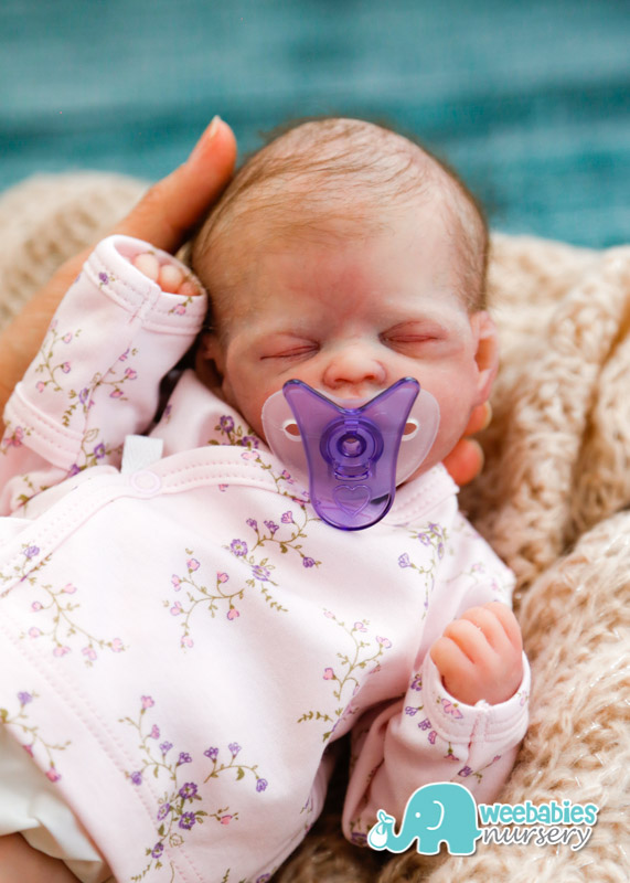 Saybie: Preemie Reborn Baby Girl made of full silicone - Designed by BALTIC  BABY®